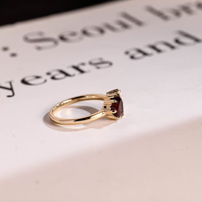Romantic engagement ring