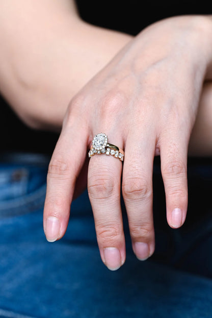 Anniversary ring set