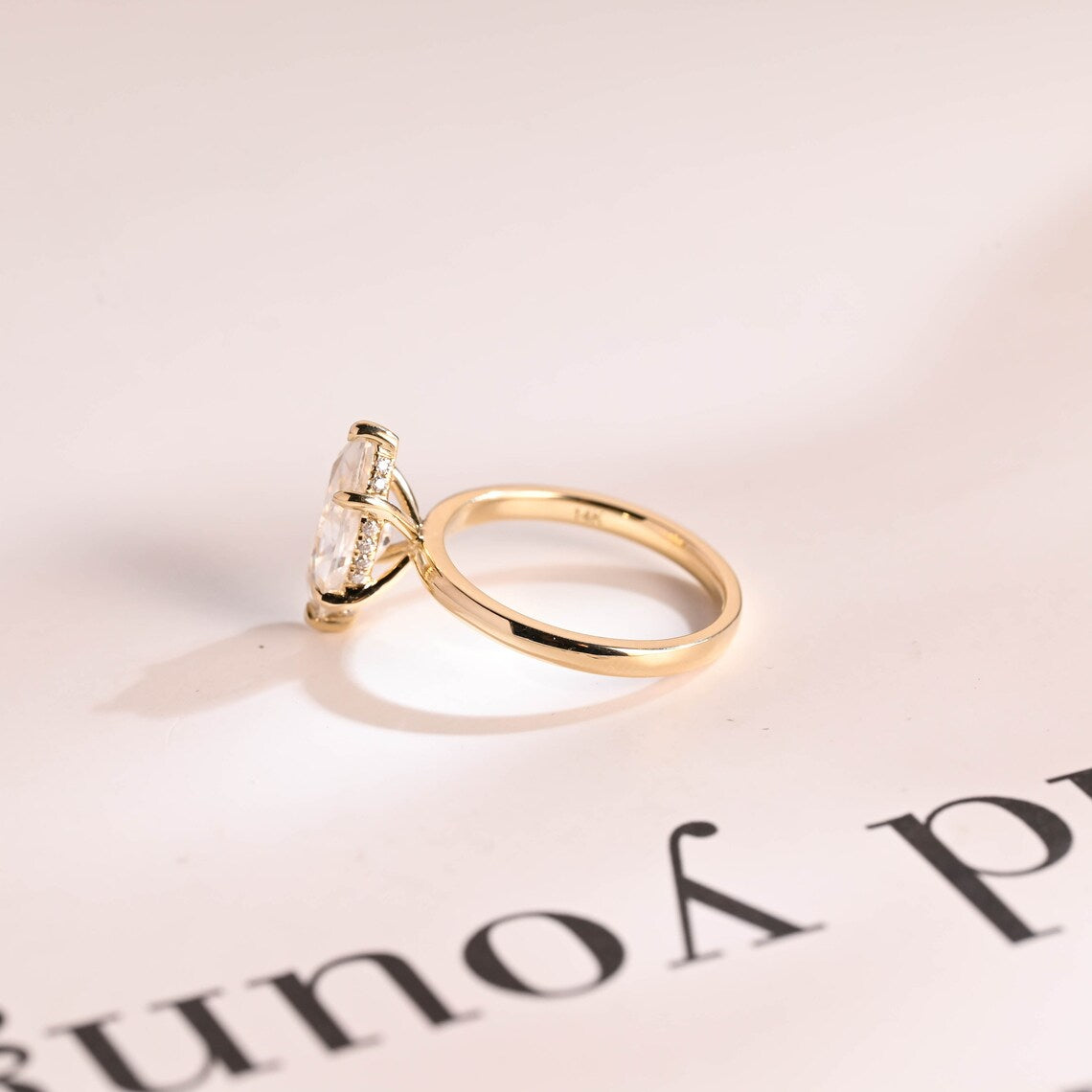 Timeless bridal ring