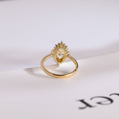 Handmade gold ring