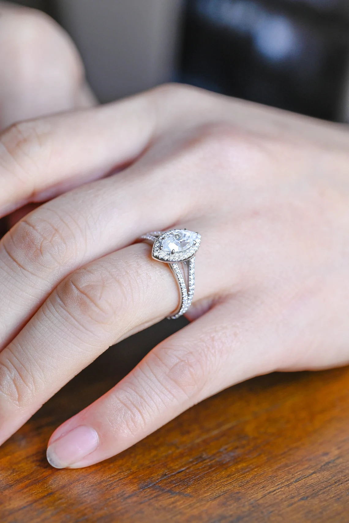 Handmade engagement ring