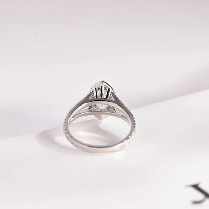 Prong-set bridal ring