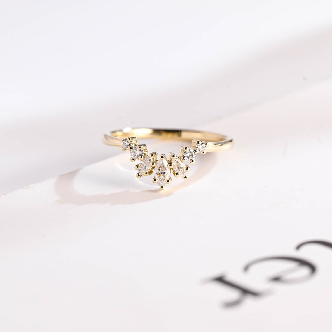 Handmade gold ring