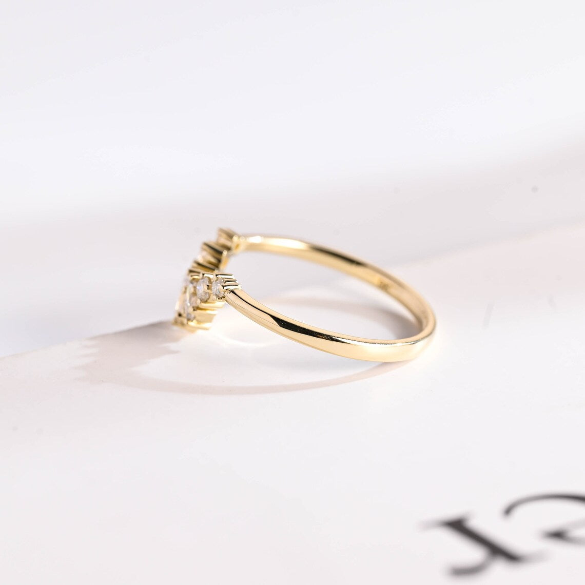 Modern enhancer eternity band