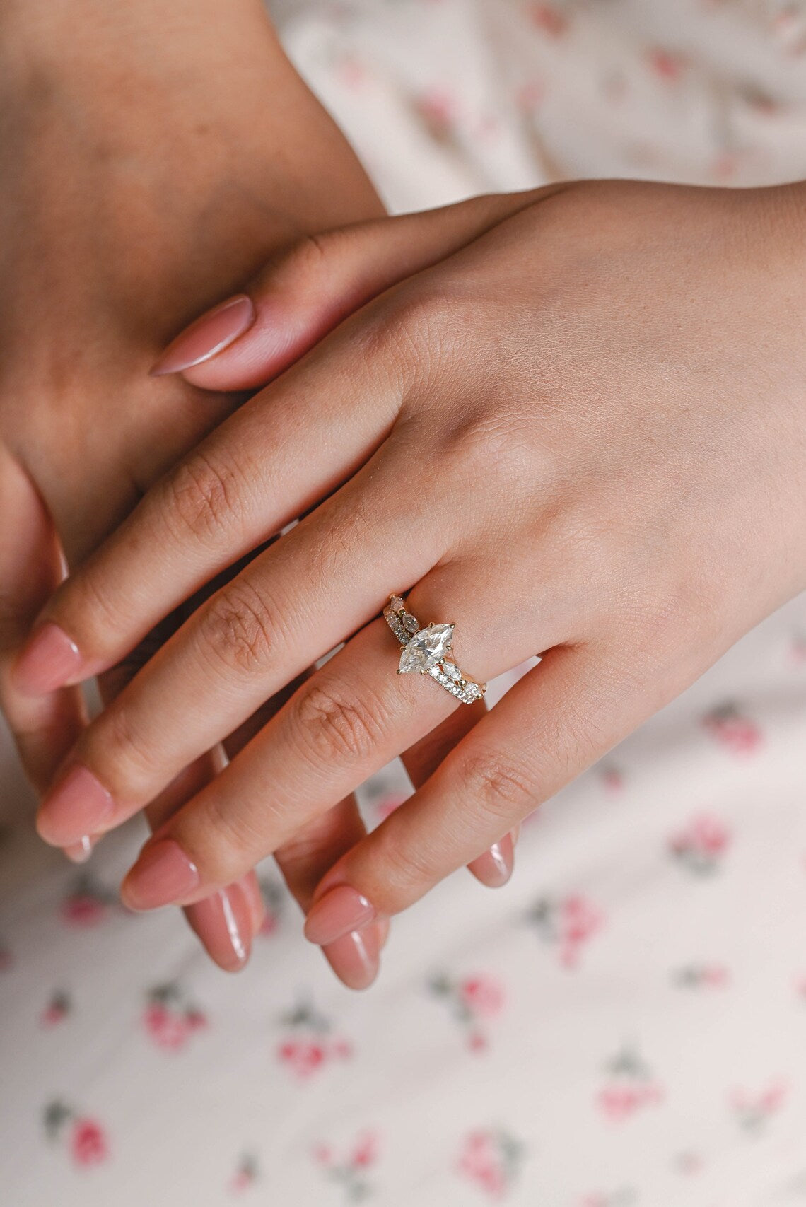 Romantic proposal ring