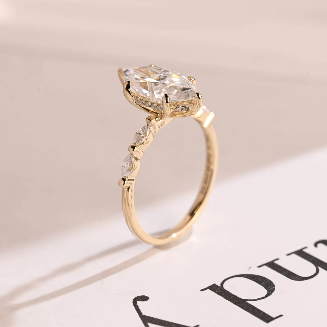 Half eternity ring