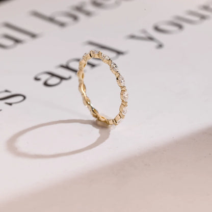 Full eternity wedding ring