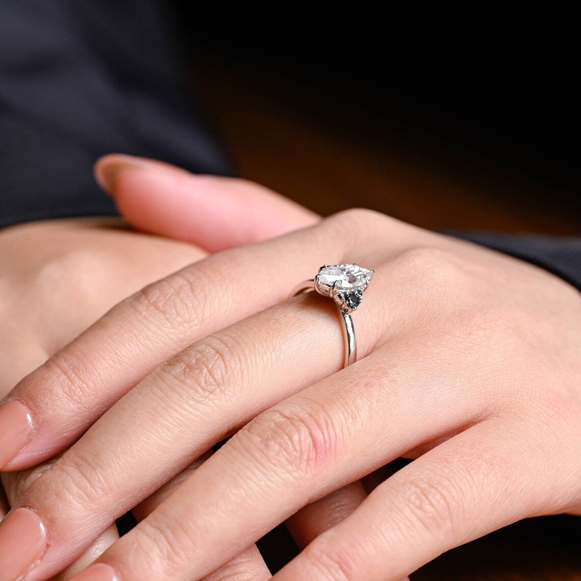 Custom engagement ring
