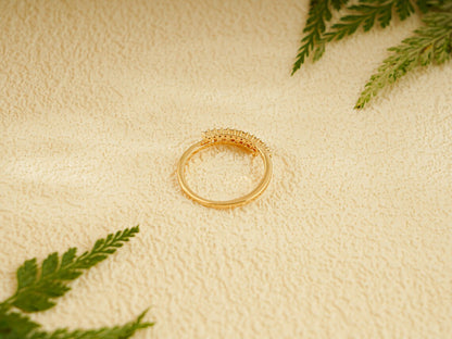 Diamond stacking ring