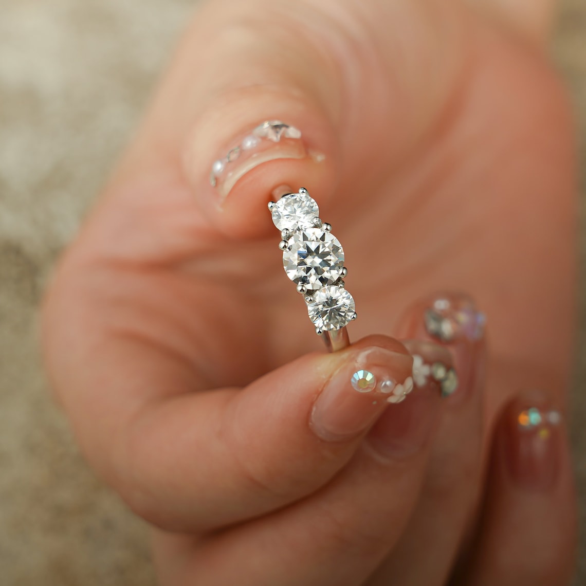 Handmade engagement ring