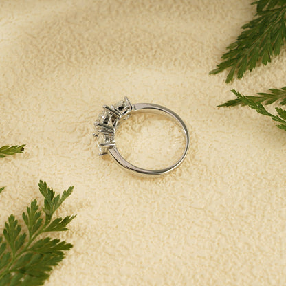 Bridal moissanite ring