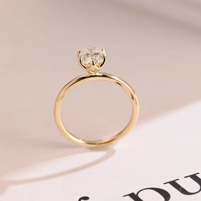 oval engagement ring 