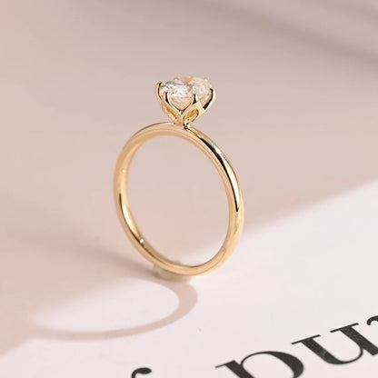 bezel moissanite ring 