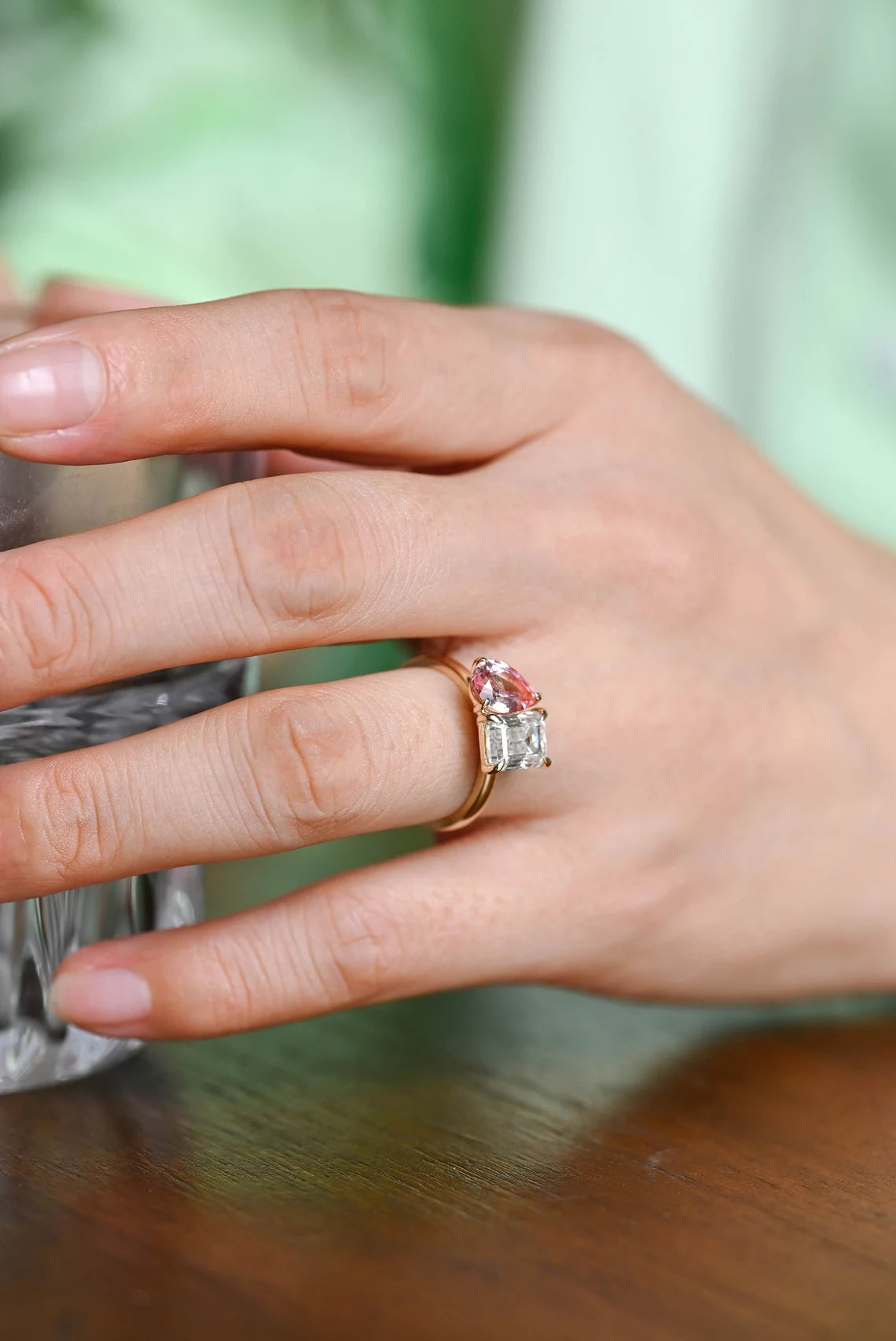 Custom engagement ring