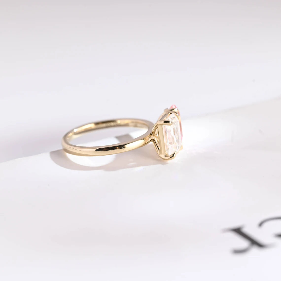 Romantic proposal ring