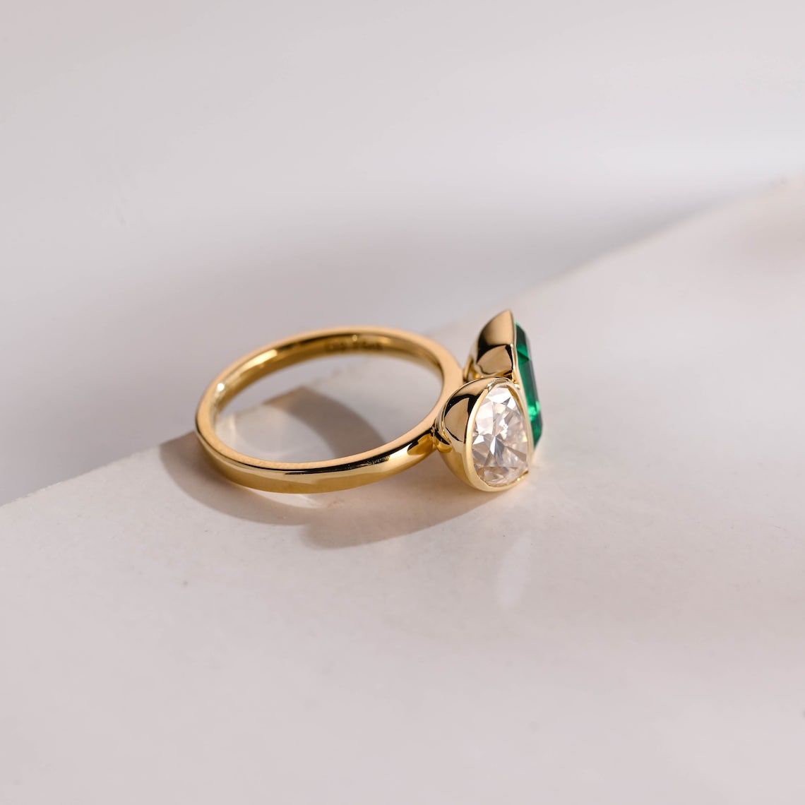 Toi et Moi promise ring