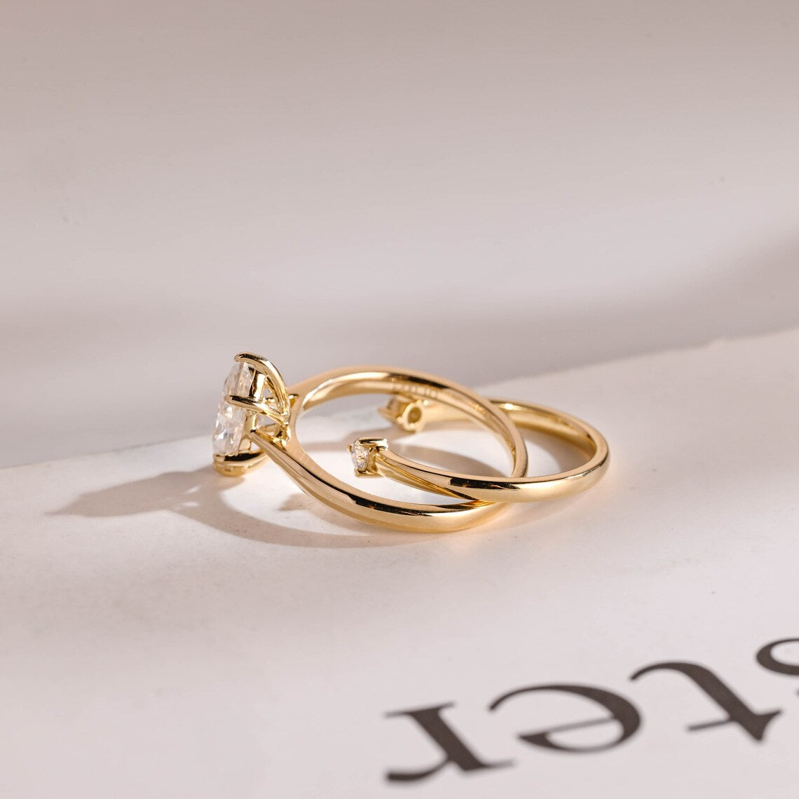 Bridal ring set for her