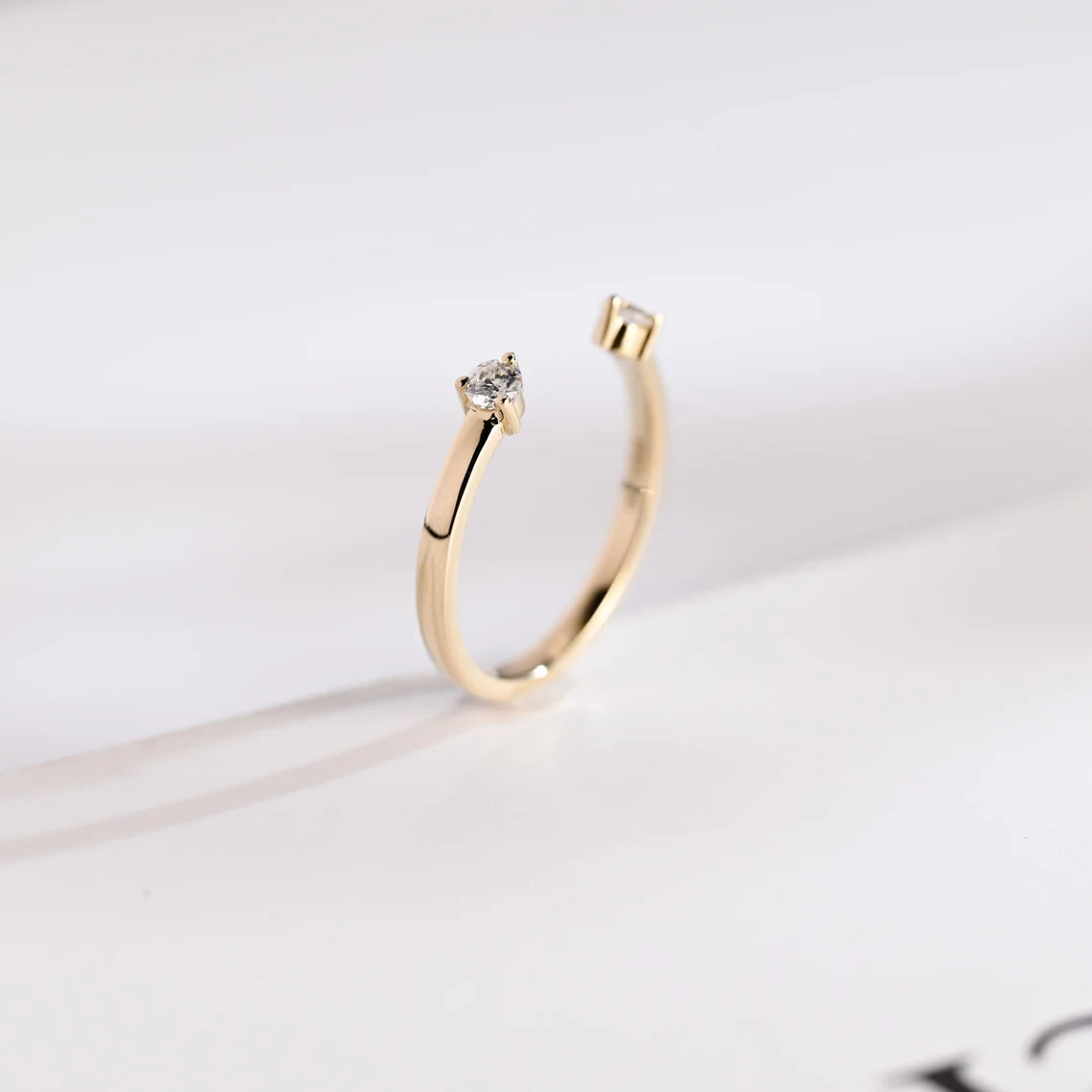 Modern wedding band