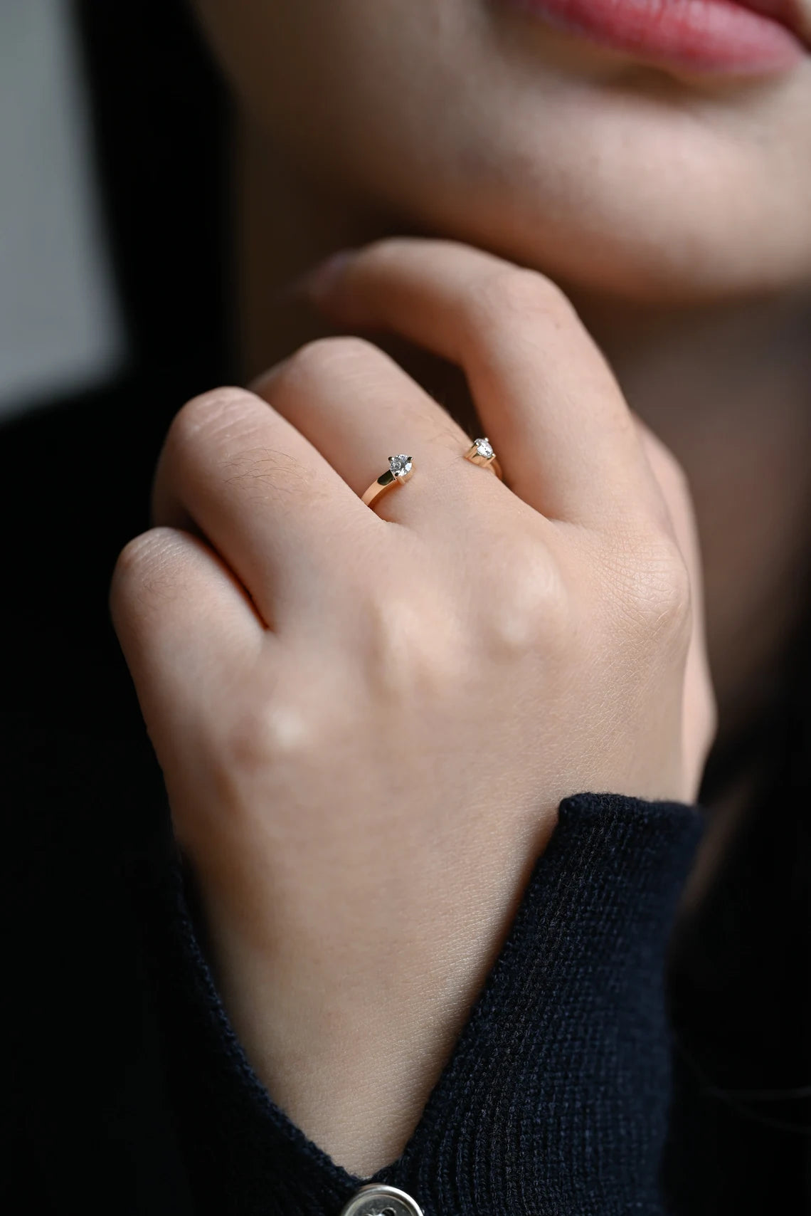 Luxury minimalist jewelry