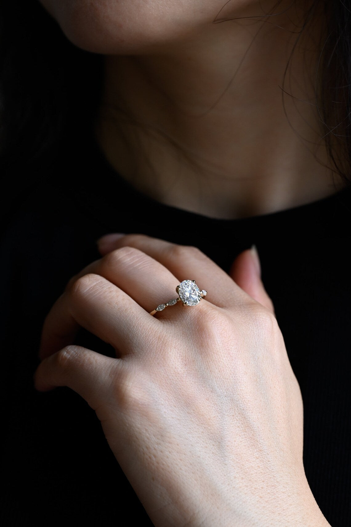 Luxury Moissanite Ring
