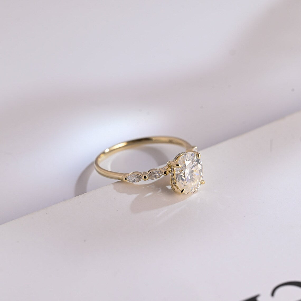 Oval Diamond Alternative