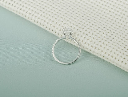 Moissanite Engagement Ring