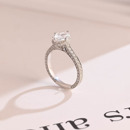 Vintage Style Solitaire Ring