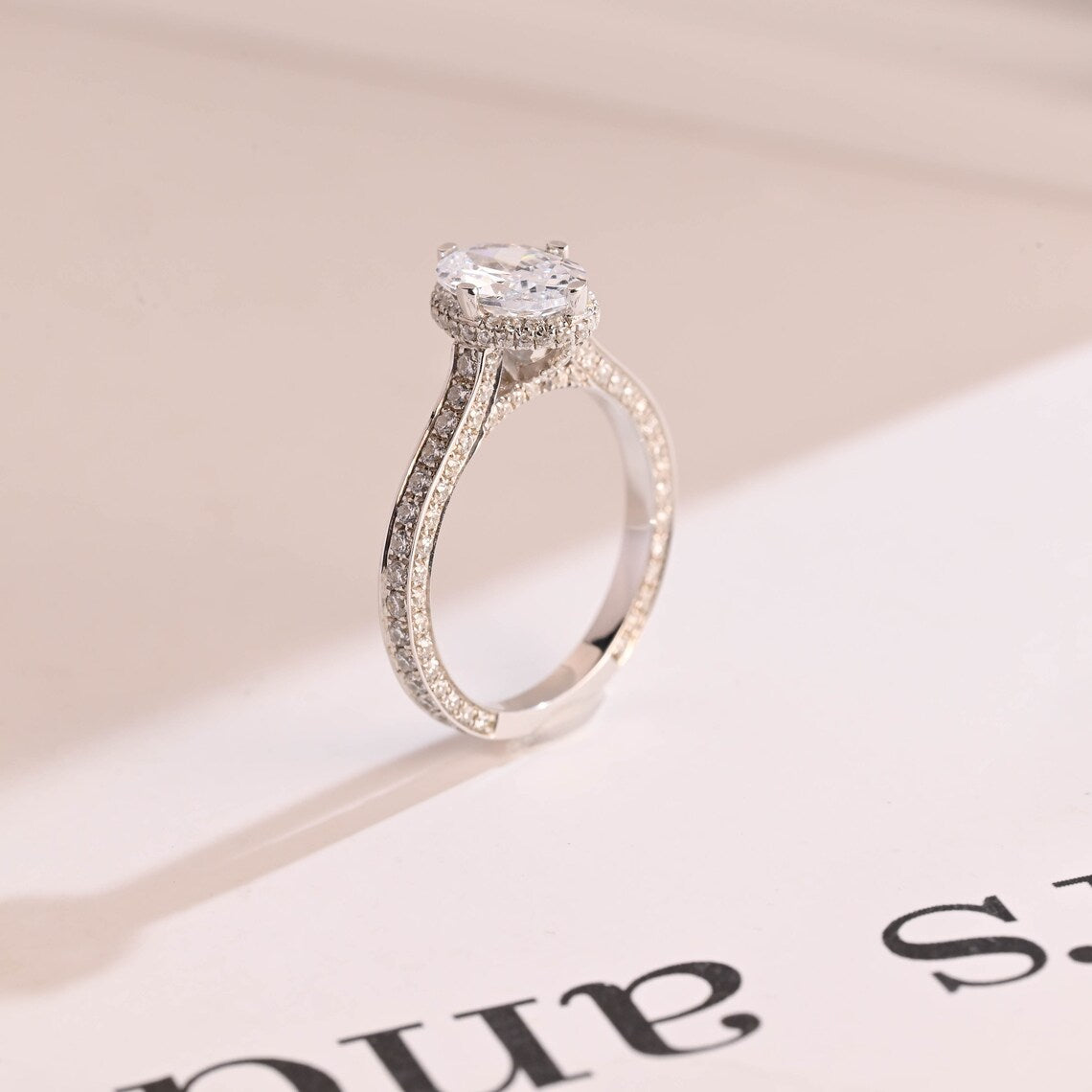 Cathedral Shank Ring