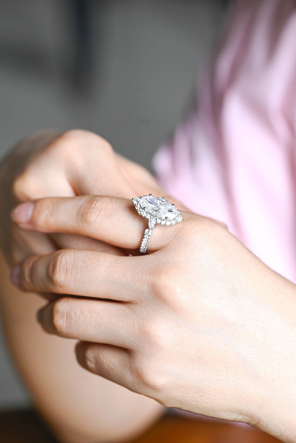 Luxury Moissanite Ring