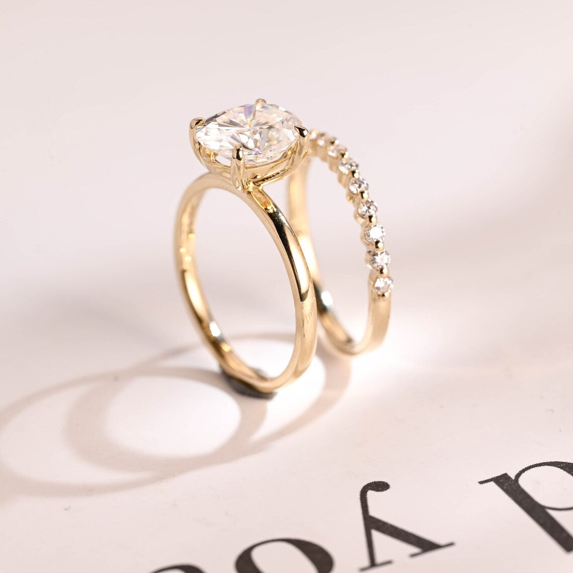 Straight shank ring