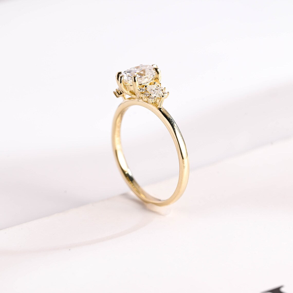 Three Stone Engagement Ring