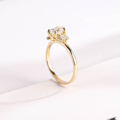 Three Stone Engagement Ring