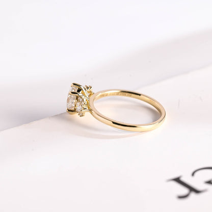 Moissanite Anniversary Ring