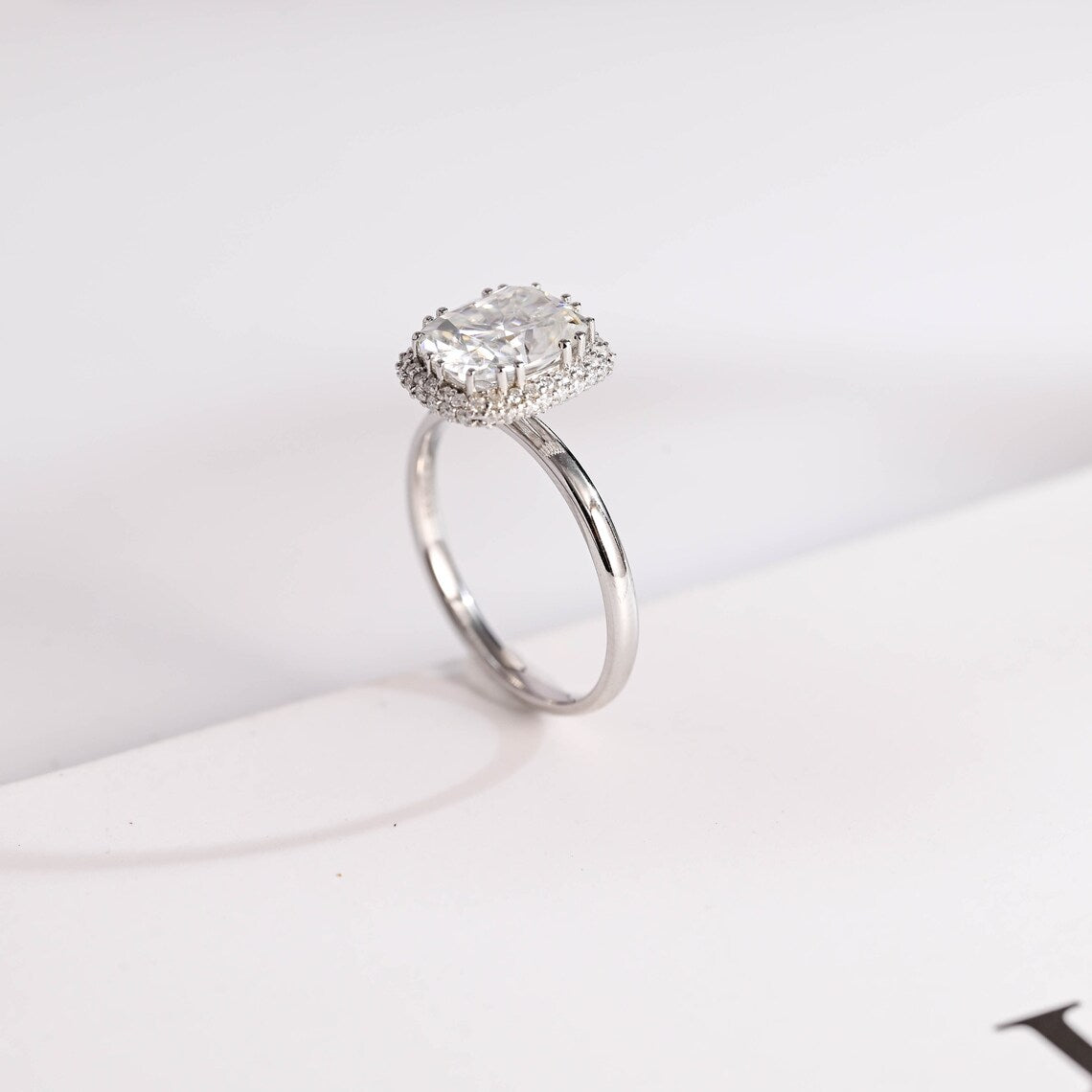 Dainty Moissanite Ring