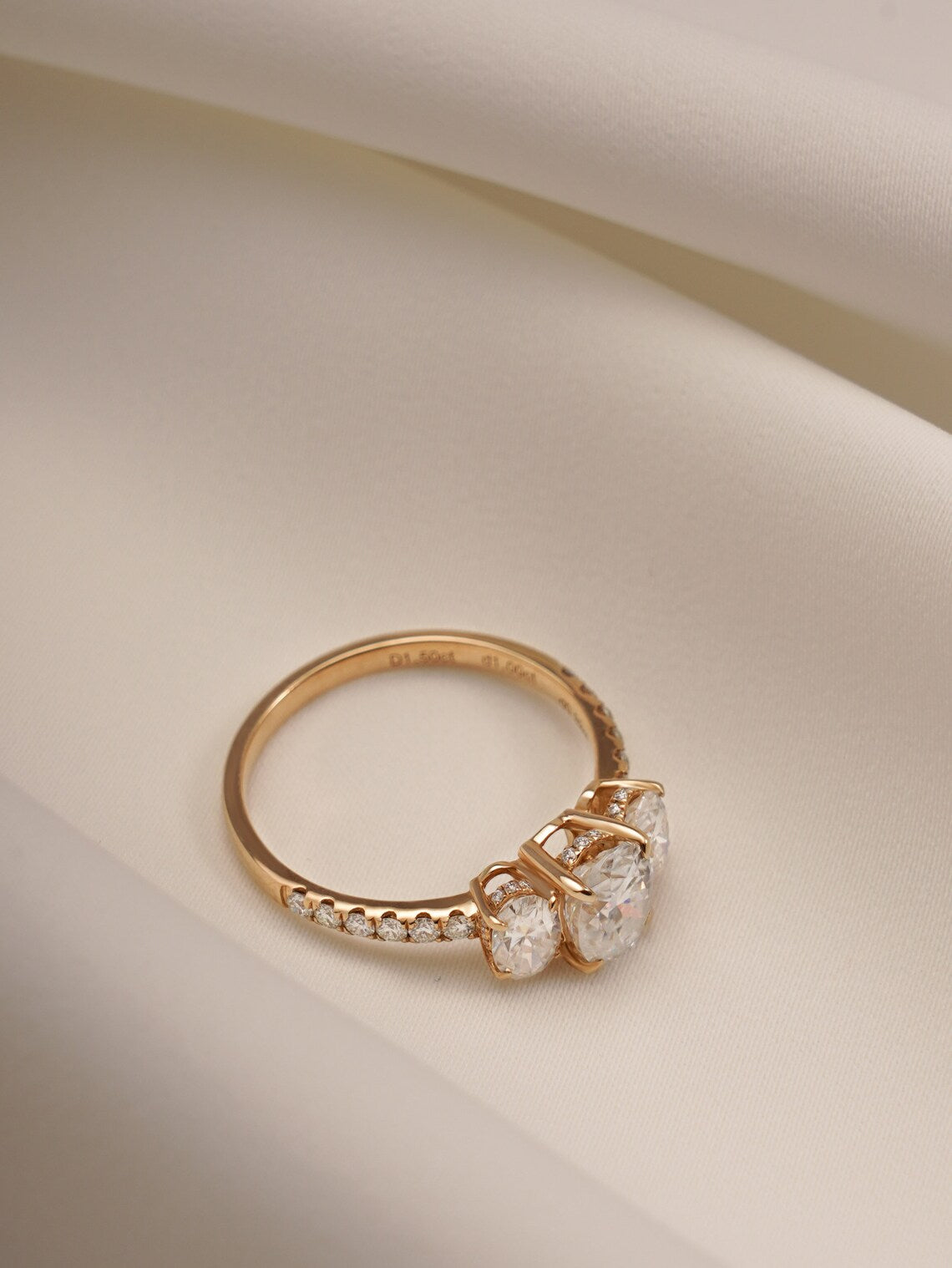 Romantic proposal ring
