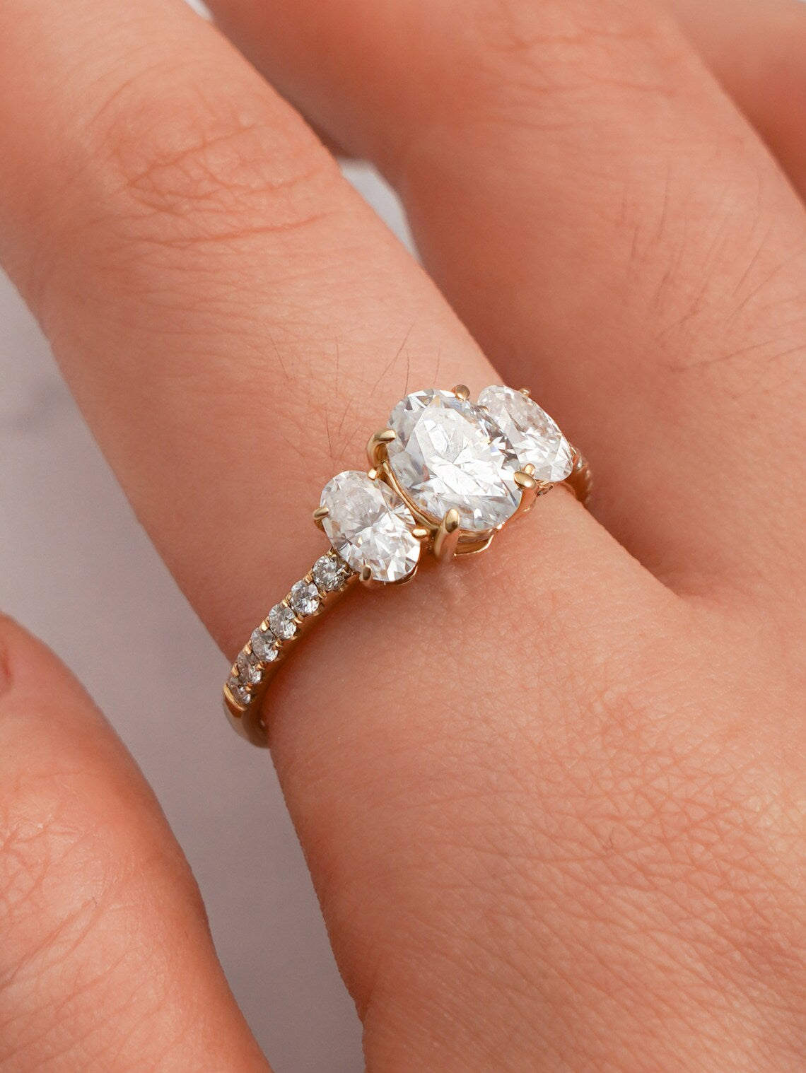 Handmade engagement ring