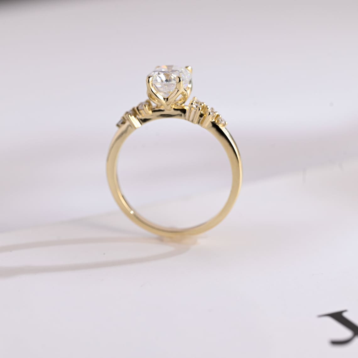 Sparkling Proposal Ring