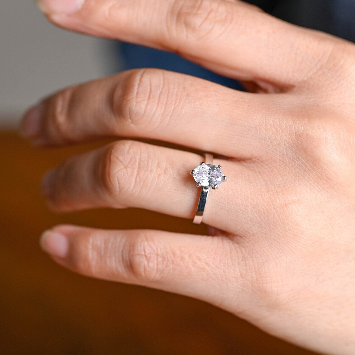 Bridal Moissanite Ring