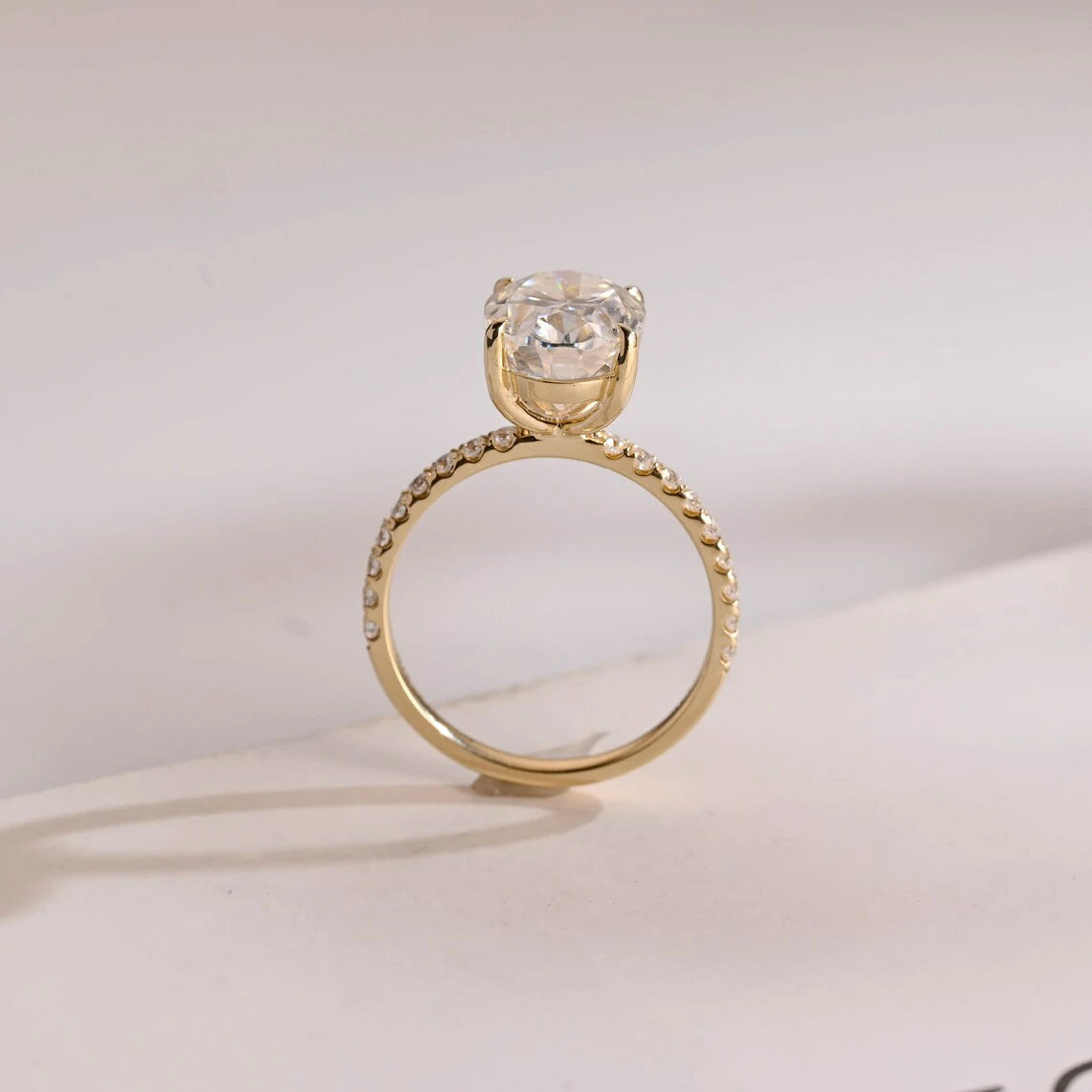 Oval Cut Proposal Ring