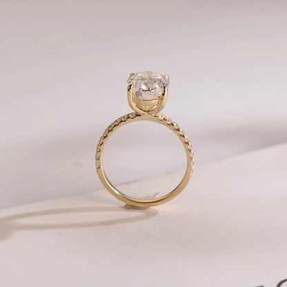 Oval Cut Proposal Ring