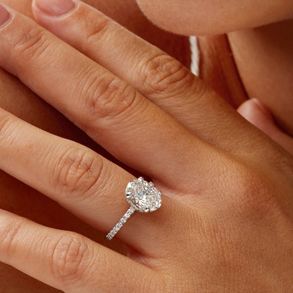 lab grown diamond ring | lab grown diamond engagement rings