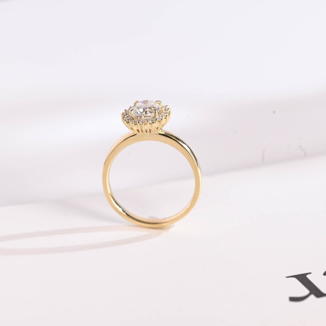 Moissanite Bridal Set
