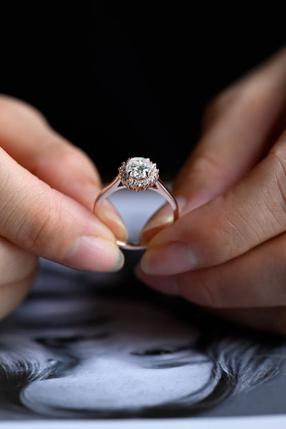Cathedral Shank Bridal Ring