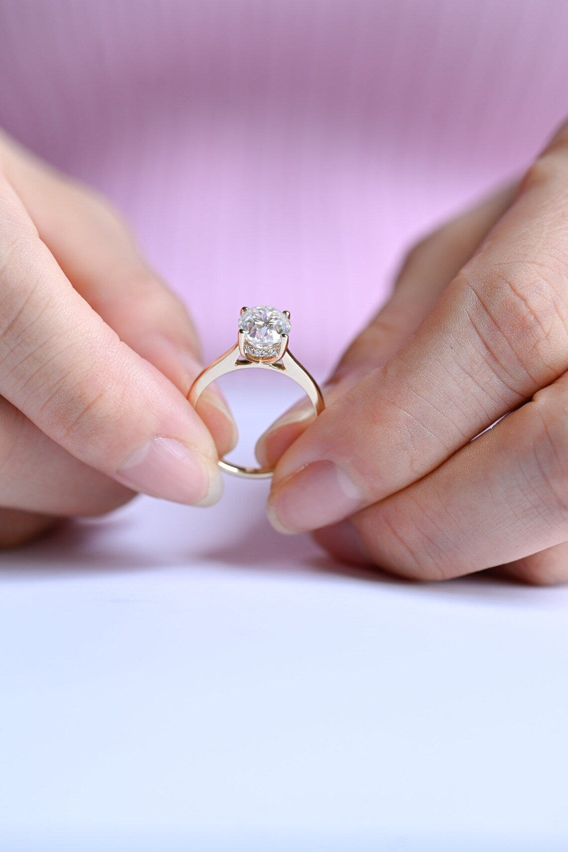 Cathedral Shank Ring