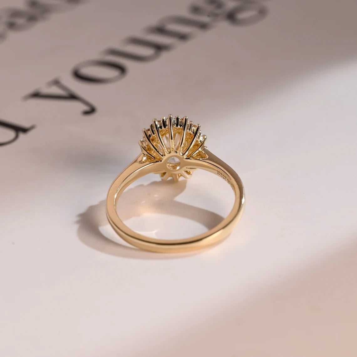 Rose Gold Engagement Ring