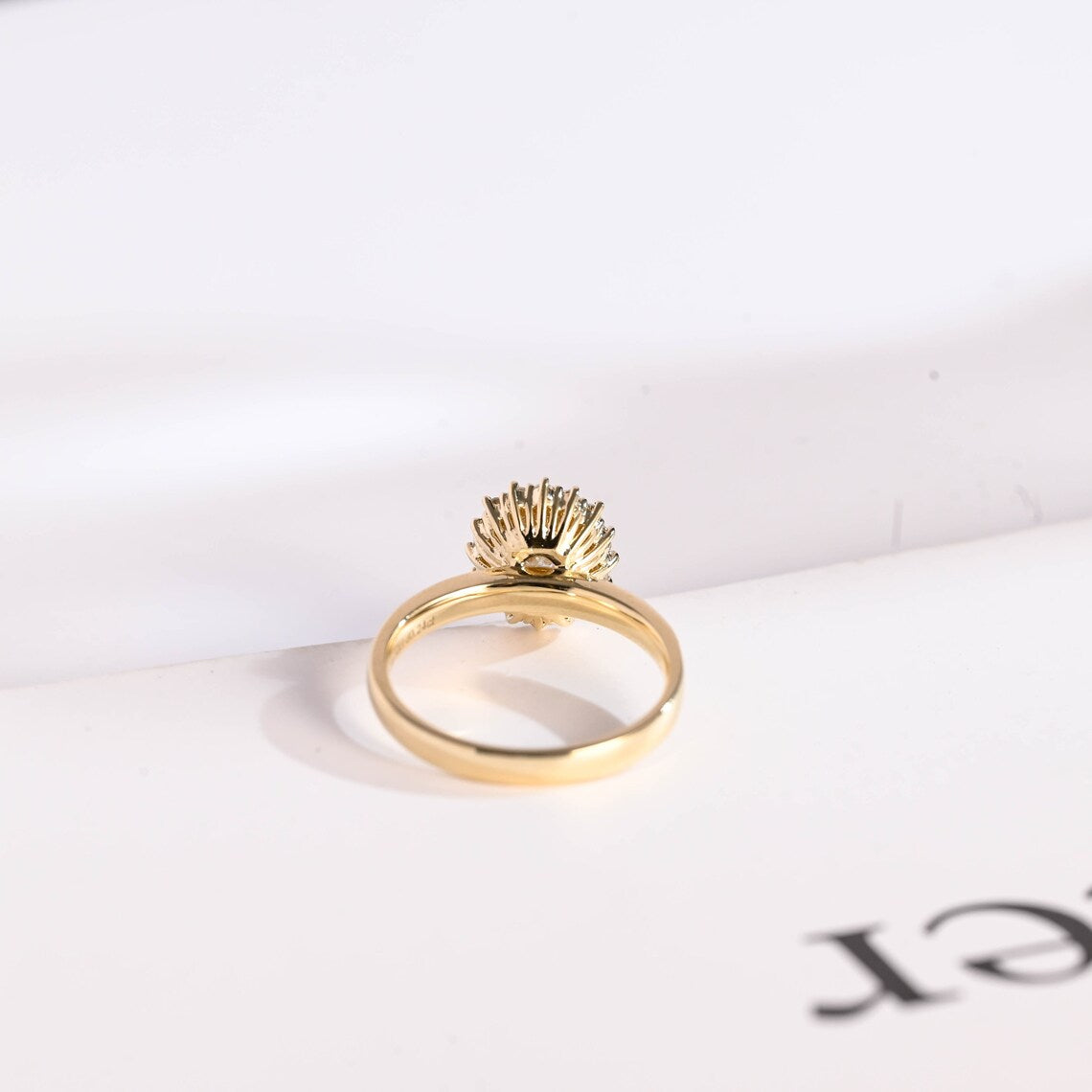 Moissanite Diamond Ring