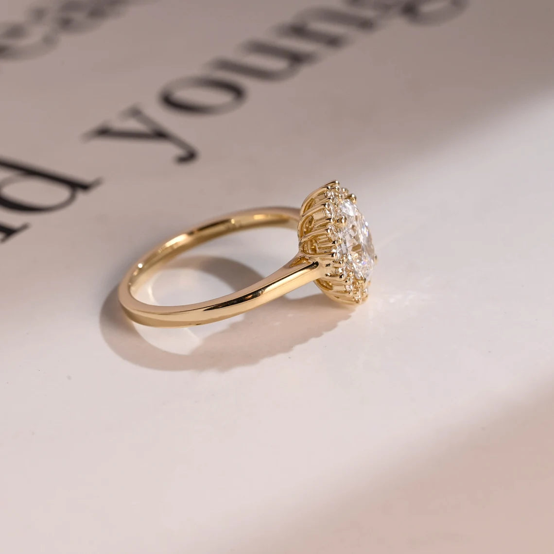 Oval Diamond Alternative