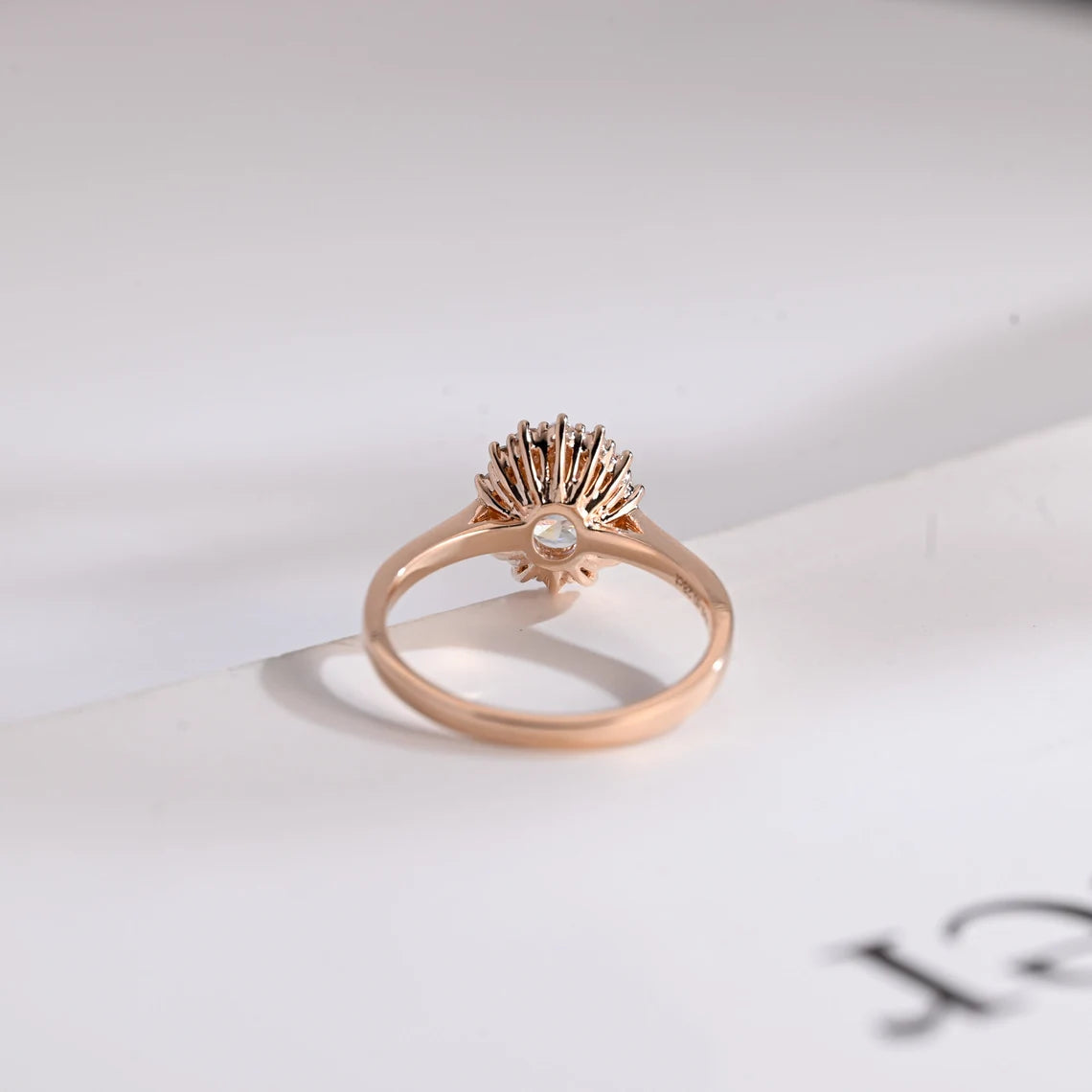 Dainty Halo Ring
