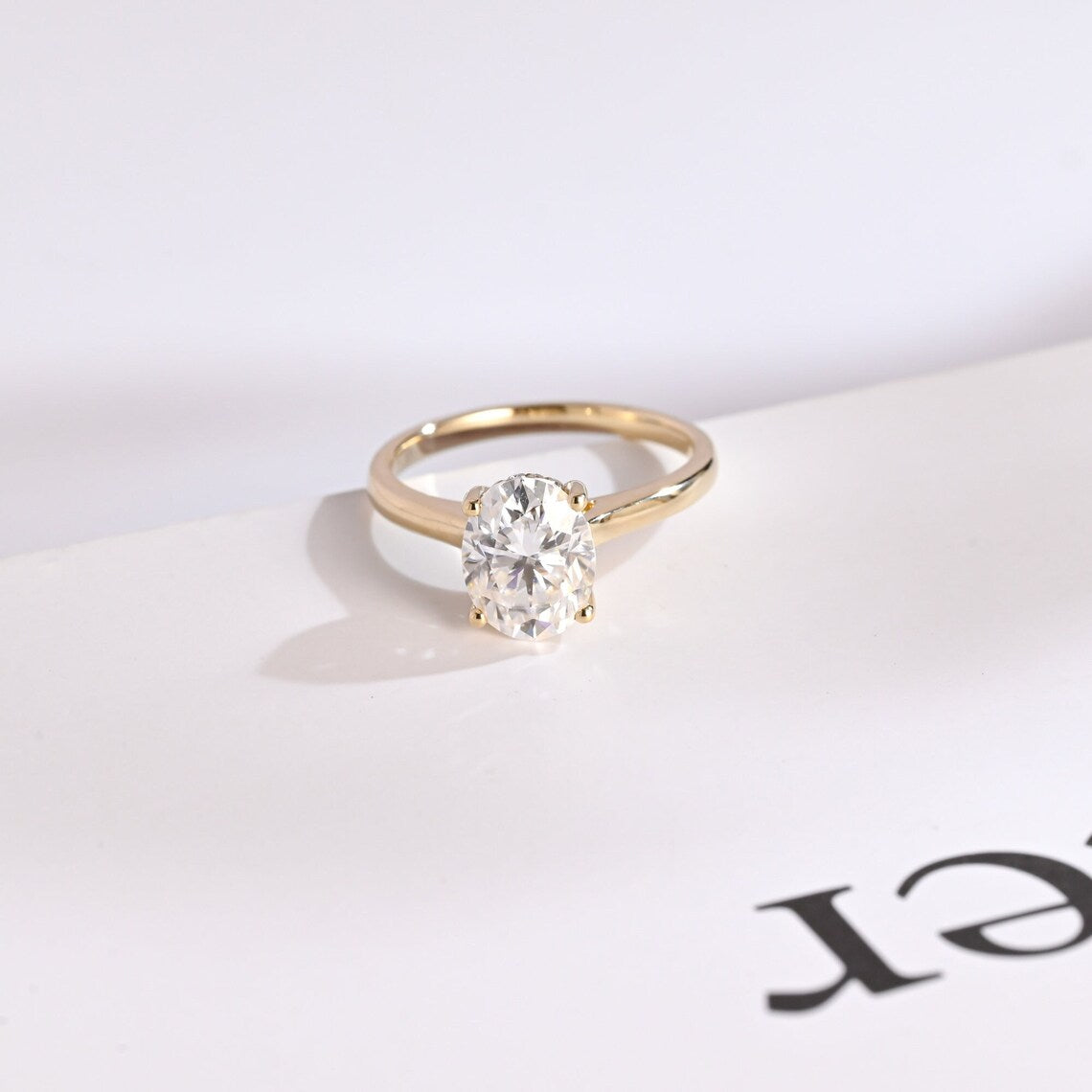 Hidden Halo Engagement Ring