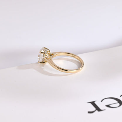 Modern Solitaire Proposal Ring
